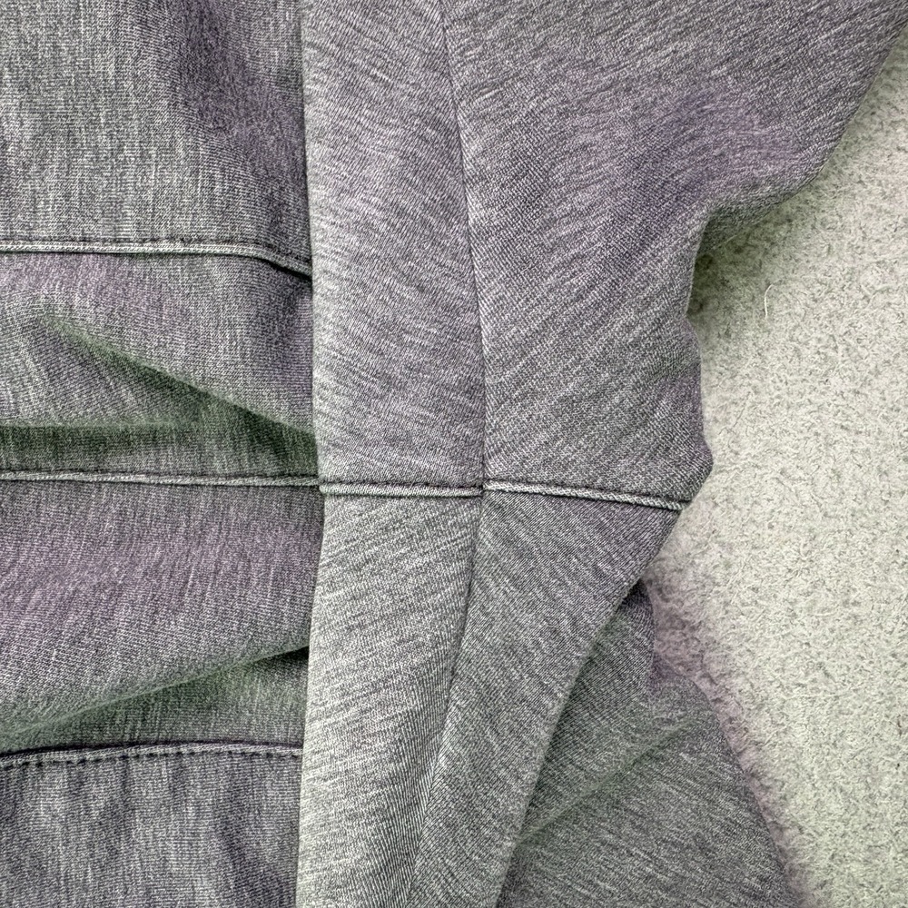 GymShark Crest Sweatpants Mens XL Gray Joggers Fleece Tapered Gym Activewear - Picture 8 of 9